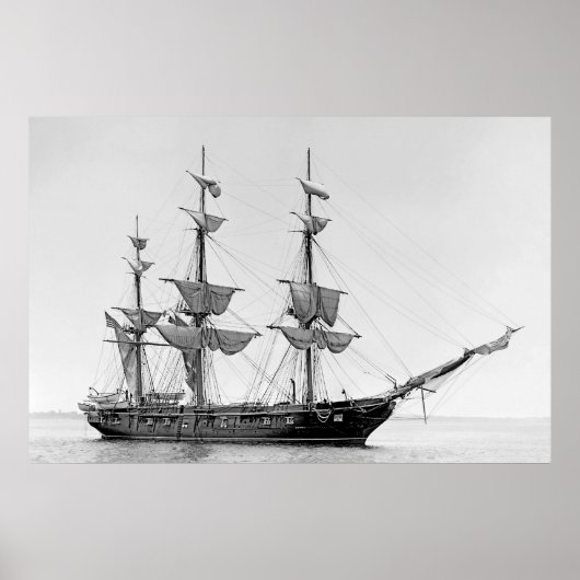USS Constellation Poster (Voorkant)