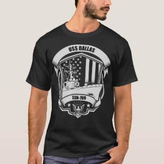 USS Dallas SSN700 T-shirt