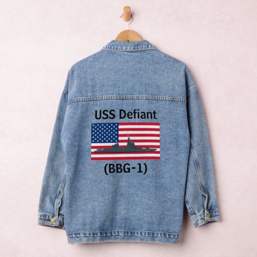 USS Defiant (BBG-1) Denim Jacket (Hangar)