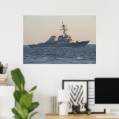 USS Donald Cook (DDG 75) Poster (Thuiskantoor)
