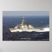 USS Donald Cook Poster (Voorkant)