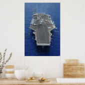 USS Dwight D. Eisenhower (CVN 69) Poster (Keuken)