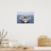 USS Dwight D. Eisenhower (CVN 69) Poster (Keuken)