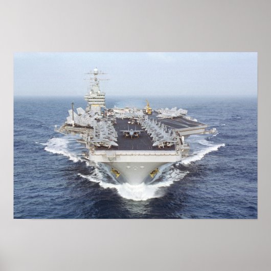 USS Dwight D. Eisenhower (CVN 69) Poster (Voorkant)