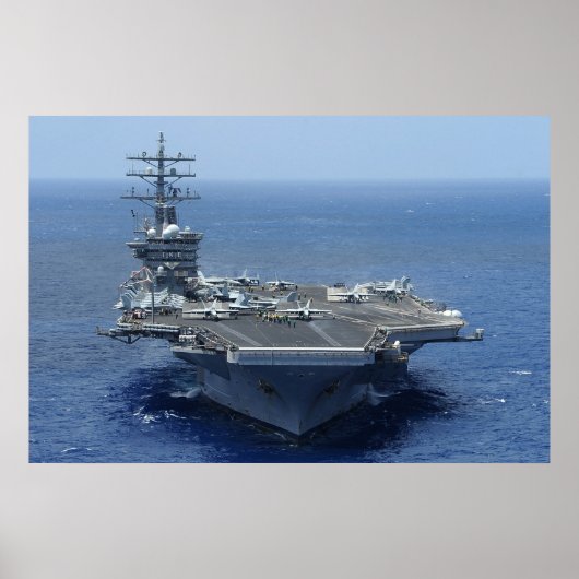 USS Dwight D. Eisenhower (CVN 69) Poster (Voorkant)