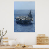 USS Dwight D. Eisenhower (CVN 69) Poster (Keuken)