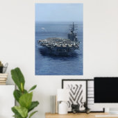 USS Dwight D. Eisenhower (CVN 69) Poster (Thuiskantoor)