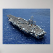 USS Dwight D. Eisenhower (CVN 69) Poster (Voorkant)