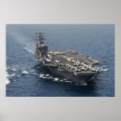 USS Dwight D. Eisenhower (CVN 69) Poster (Voorkant)