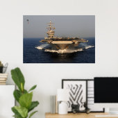 USS Dwight D. Eisenhower (CVN 69) Poster (Thuiskantoor)