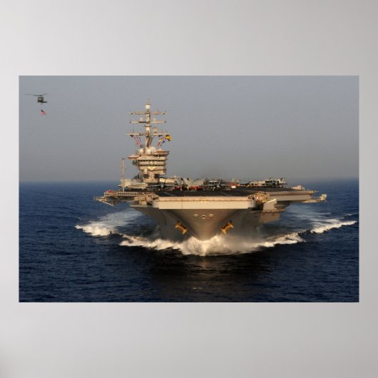 USS Dwight D. Eisenhower (CVN 69) Poster (Voorkant)