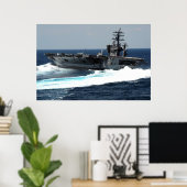 USS Dwight D. Eisenhower (CVN 69) Poster (Thuiskantoor)
