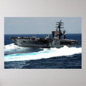 USS Dwight D. Eisenhower (CVN 69) Poster (Voorkant)