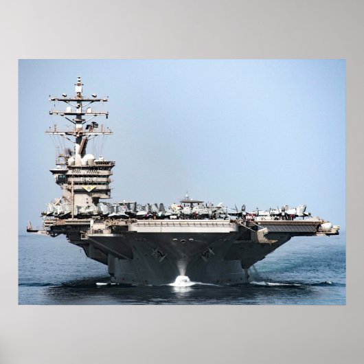 USS Dwight D. Eisenhower (CVN 69) Poster (Voorkant)