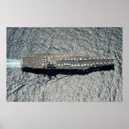 USS Dwight D. Eisenhower (CVN 69) Poster (Voorkant)