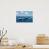 USS Dwight D. Eisenhower (CVN 69) Poster (Keuken)