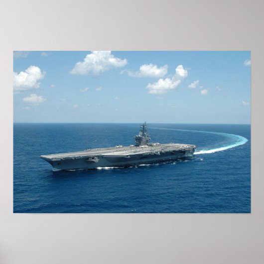 USS Dwight D. Eisenhower (CVN 69) Poster (Voorkant)