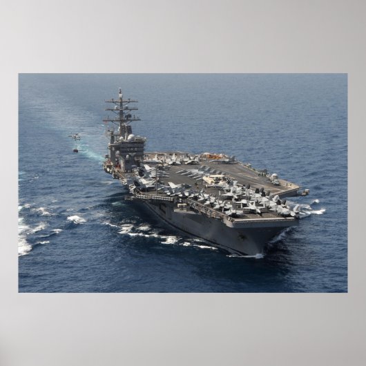 USS Dwight D. Eisenhower (CVN 69) Poster (Voorkant)