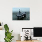 USS Dwight D. Eisenhower (CVN 69) Poster (Thuiskantoor)