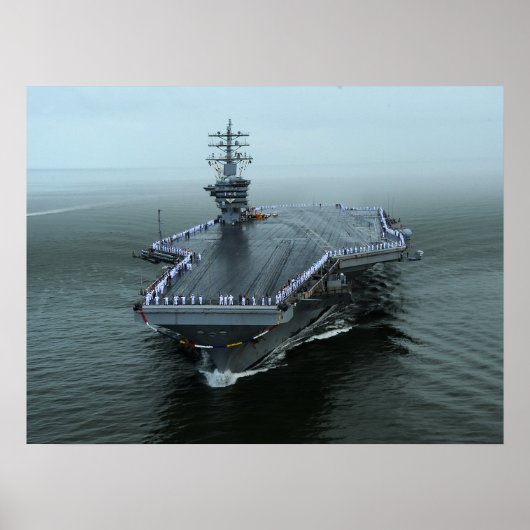 USS Dwight D. Eisenhower (CVN 69) Poster (Voorkant)