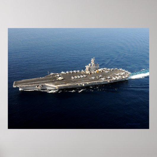 USS Dwight D. Eisenhower Poster (Voorkant)