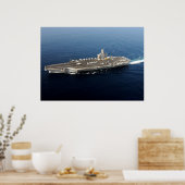 USS Dwight D. Eisenhower Poster (Keuken)