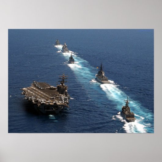 USS Dwight D. Eisenhower Poster (Voorkant)