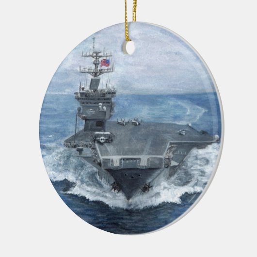 USS Enterprise Ceramic Ornament (Links)