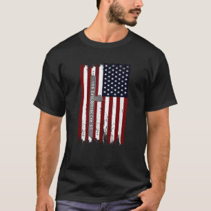 USS Enterprise CVN 65 Vliegtuig Carrier Veterans D T-shirt