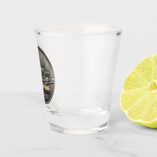 USS Enterprise (CVN-80) Shot Glas (Rechts)