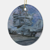USS Enterprise Keramisch Ornament (Links)