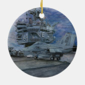 USS Enterprise Keramisch Ornament (Achterkant)