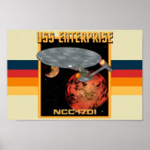 USS Enterprise NCC1701 Poster (Voorkant)