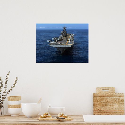 USS Essex (LHD 2) Poster (Keuken)