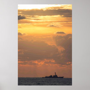 USS Farragut (DDG 99) Poster