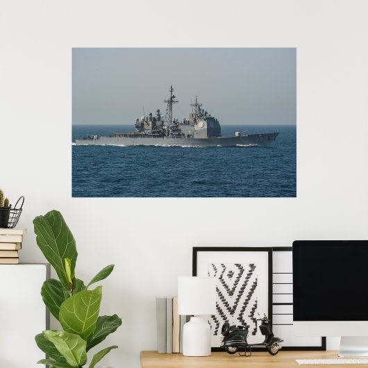 USS Filipijnse Zee (CG 58) Poster (Thuiskantoor)