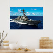 USS Fitzgerald (DDG 62) Poster (Keuken)