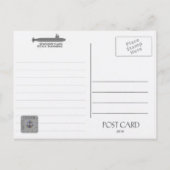 USS FLYING FISH SSBN-673 SUBMARINEPostcard Briefkaart (Achterkant)