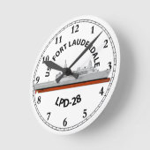 USS FORT LAUDERDALE, LPD-28, SAN ANTONIO RONDE KLOK (Hoek)