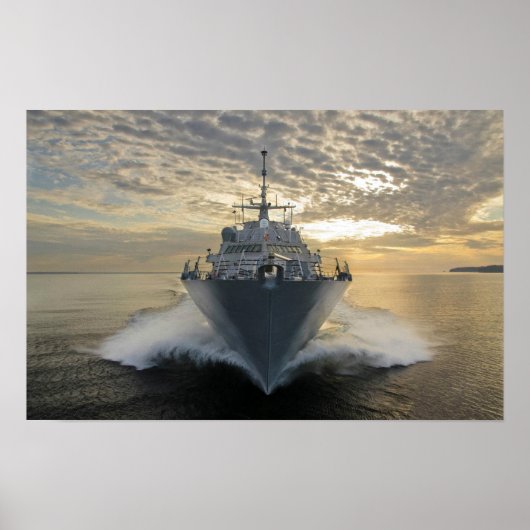 USS Fort Worth (LCS 3) Poster (Voorkant)