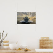 USS Fort Worth (LCS 3) Poster (Keuken)