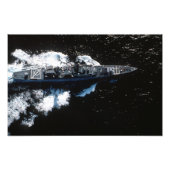 USS FOX CG-33 DLG-33 FOTO AFDRUK (Voorkant)