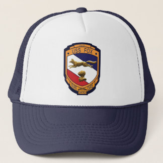 USS Fox (CG-33) Trucker Hat (multi-kleuren) Pet