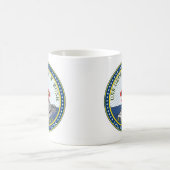 USS George H. W. Bush, CVN-77, insignia Koffiemok (Center)