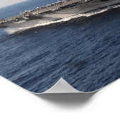 USS George H.W. Struik (CVN 77) Poster (Hoek)