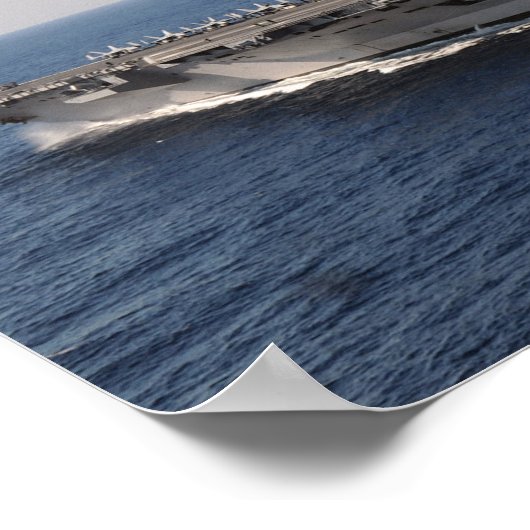 USS George H.W. Struik (CVN 77) Poster (Hoek)