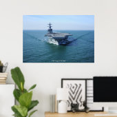 USS George H. W. struik Poster (Thuiskantoor)