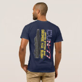 USS GEORGE H.W. STRUIK T-Shirt (Achterkant volledig)