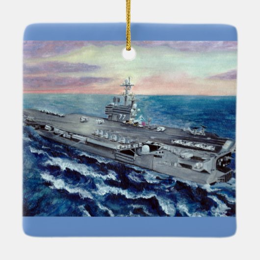 USS George Struik Ornament (Achterkant)