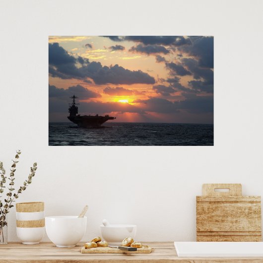 USS George Washington (CVN 73) Poster (Keuken)